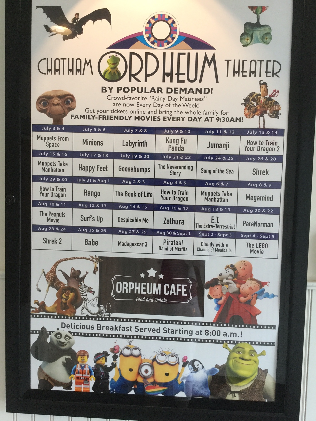 Chatham Orpheum Movie Poster